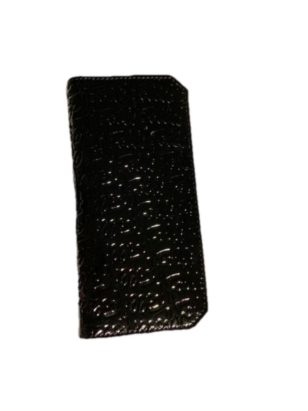 Folli Follie black patent wallet